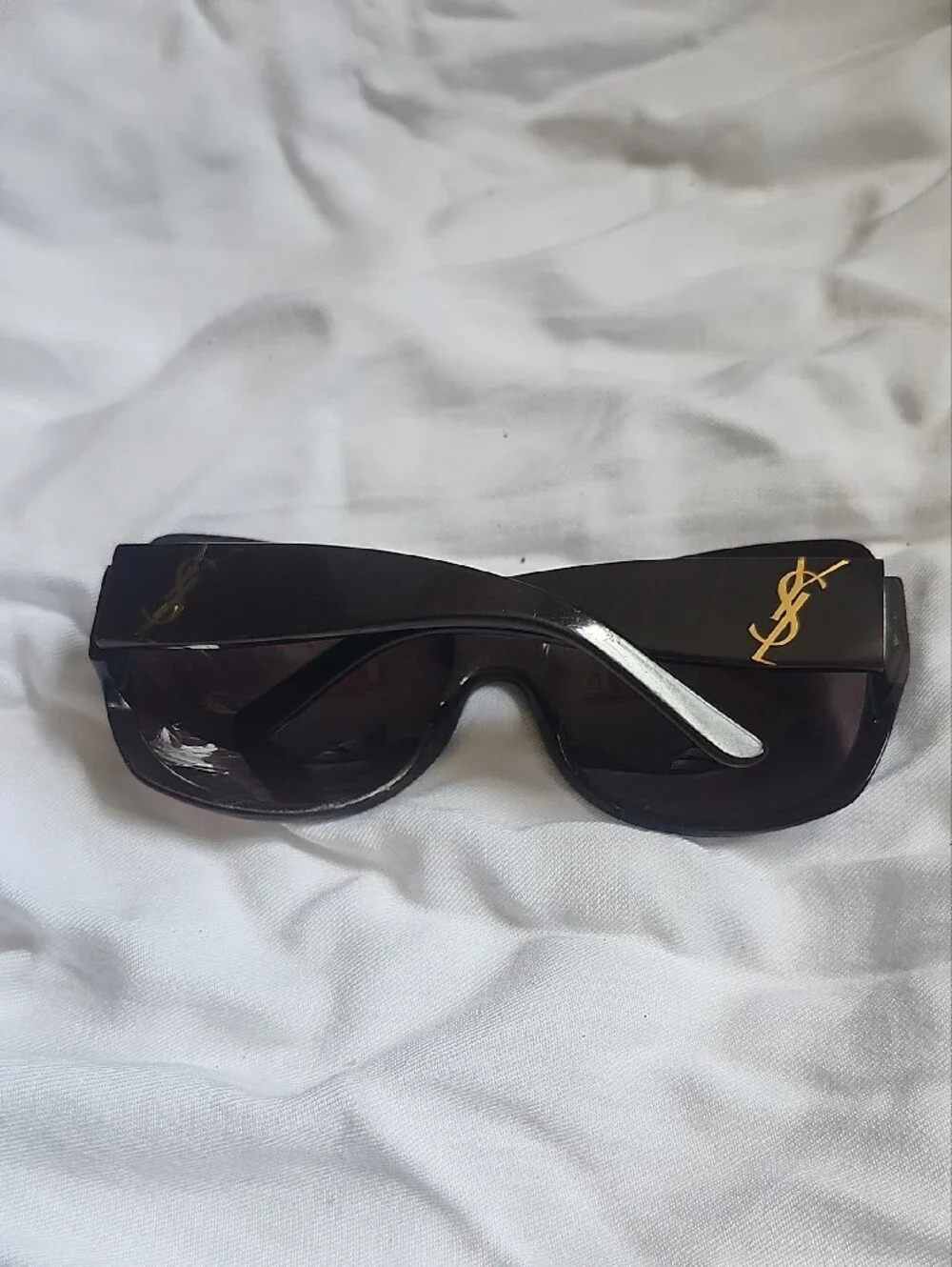 Yves Saint Laurent Oversized Black Women's Sunglasses